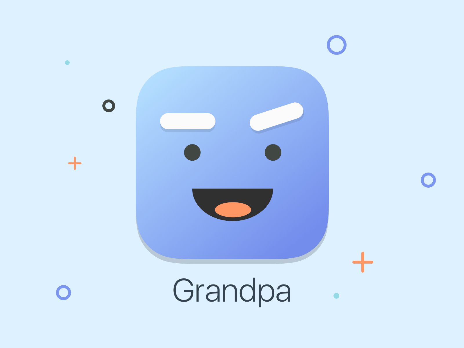 Grandpa Icon | People Iconset | Martin Berube