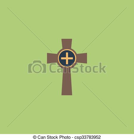 Gravestone icon with green grass Royalty Free Vector Image