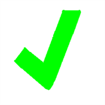 Green Check Mark in Circle - Free Clip Art