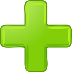 Green plus 4 icon - Free green math icons