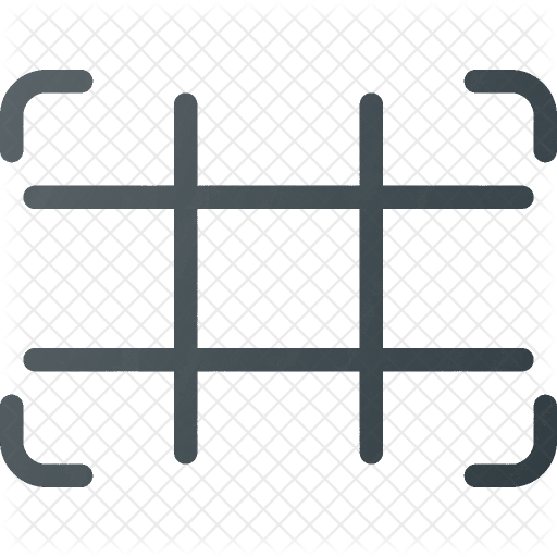 White grid three up icon - Free white grid icons