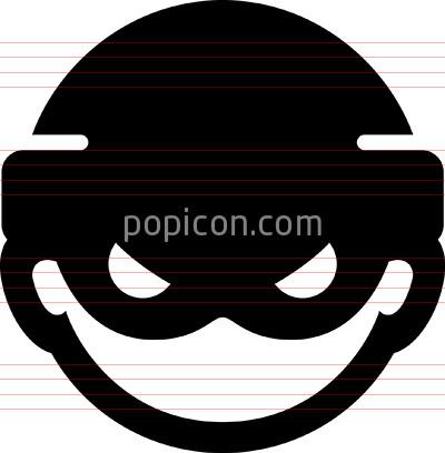 Hacker boy icon | Stock Vector | Colourbox