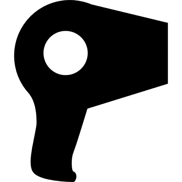 Hairdryer Silhouette Side View Svg Png Icon Free Download (#19058 