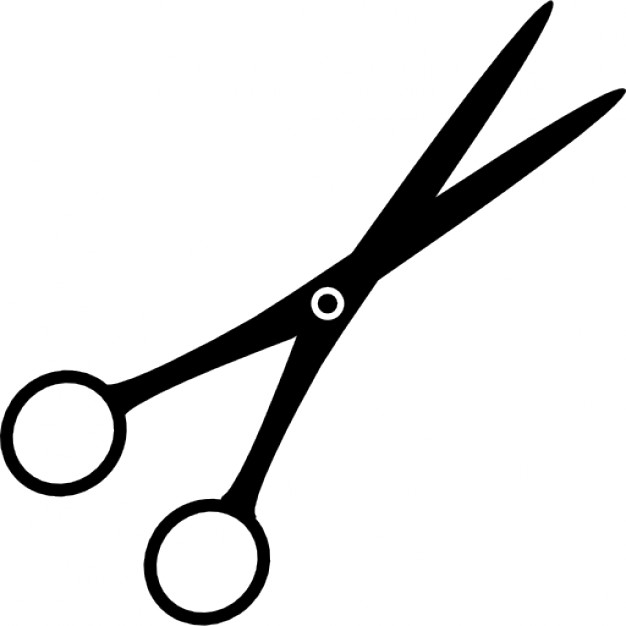 Haircut or hair salon symbol vector clip art - Search Illustration 