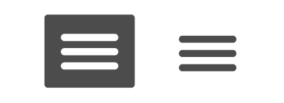 Hamburger, menu, minimal, ui icon | Icon search engine