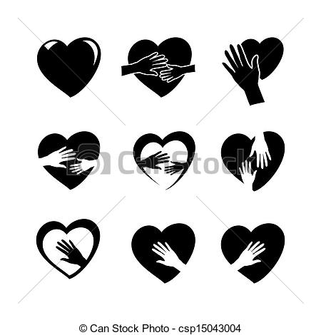hand heart icon  Free Icons Download