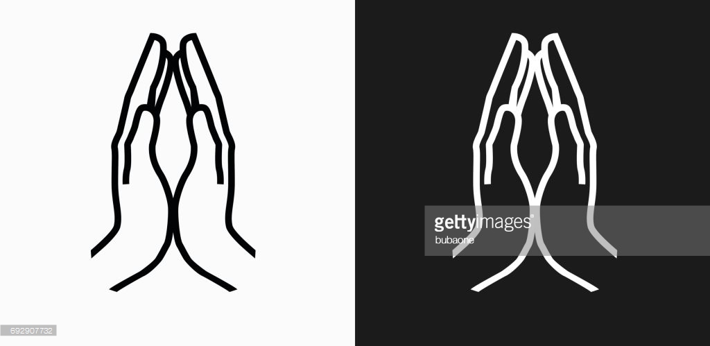 Parent and child hands together icons set Stock Vector Art 