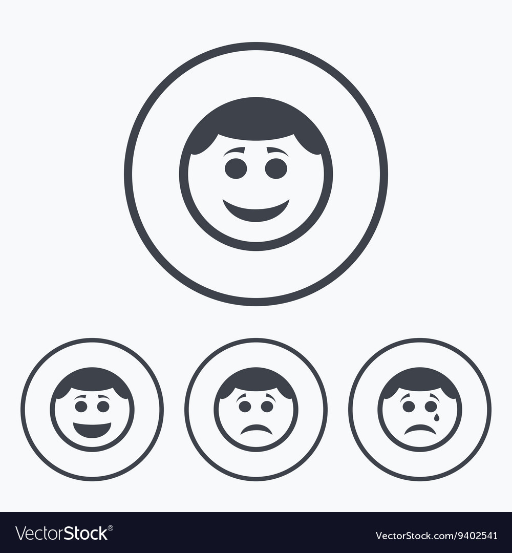 Emoticon, face, happy, sad, smile, smiley icon | Icon search engine