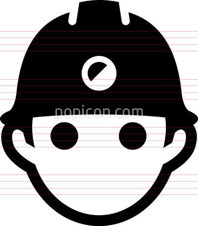Builder, construction, engineer, hard hat, user, worker icon 
