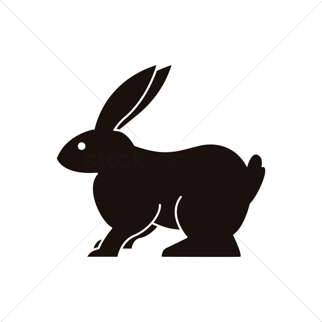 Cartoon Illustration Of Grey Hare Icon Royalty Free Cliparts 