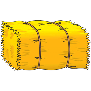 Hay Bale Icon - free download, PNG and vector