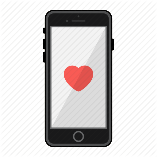 Iphone Shine Heart Emoji Sign Icon Stock Vector 735579712 