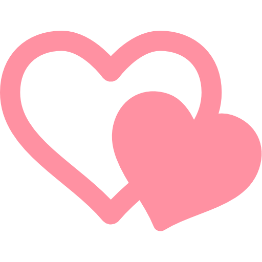 Pink Heart Icon - Cliparts.co
