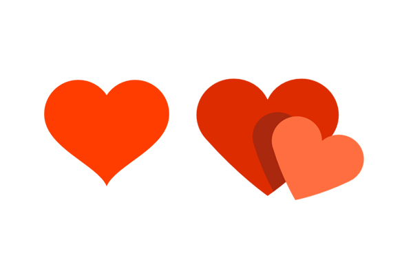 Heart like - Free web icons