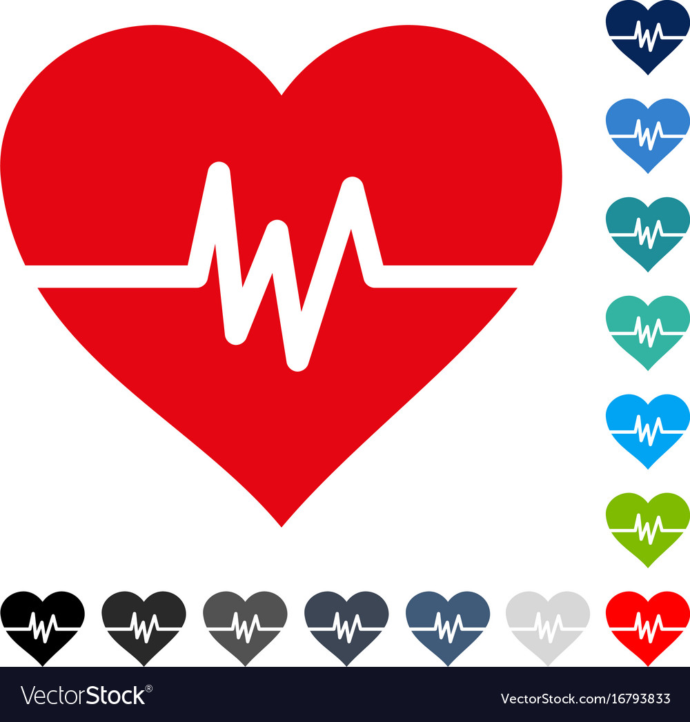 Heart with Pulse Icon - free download, PNG and vector