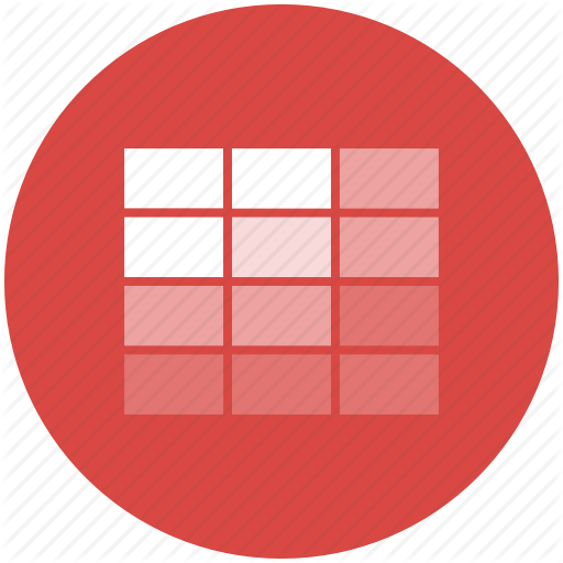 Red heat map icon - Free red chart icons