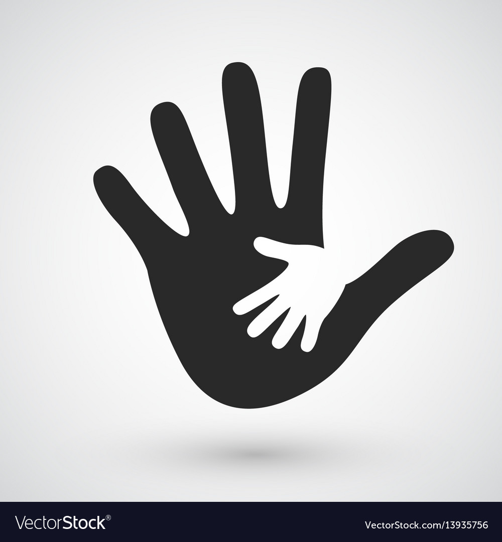 Helping Hands Icon Vector Art | Getty Images