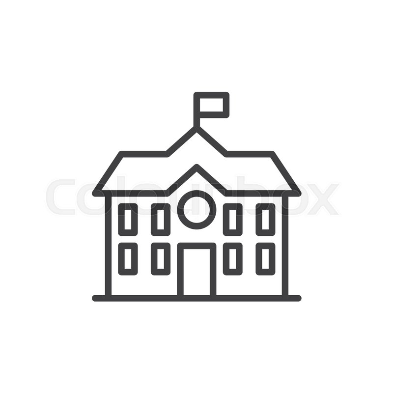 Building, college, education, high, middle, school icon | Icon 