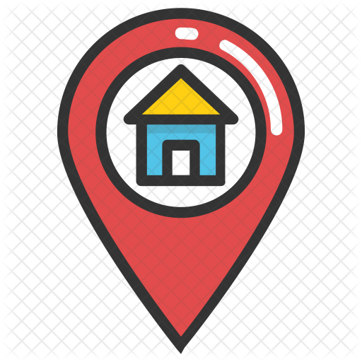 Family, Address, Home, house, place icon
