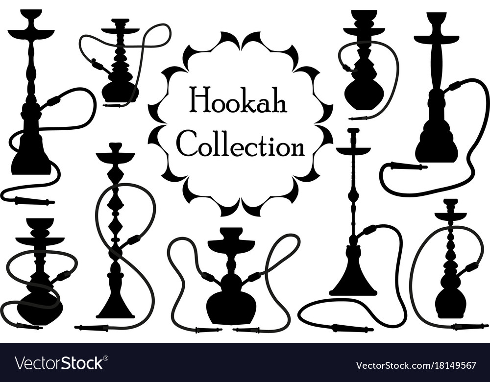 Hookah icon, outline style  Stock Vector  ylivdesign #122349462
