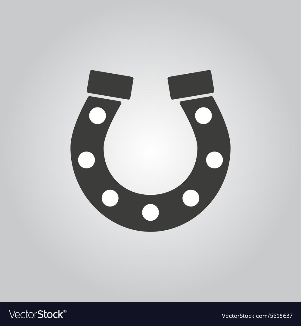 Horseshoe without holes and with slits Icons | Free Download