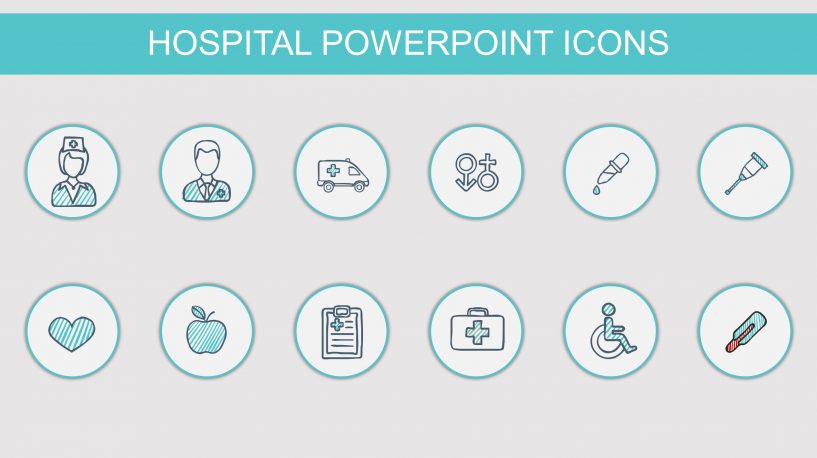 Vector for free use: Hospital icon