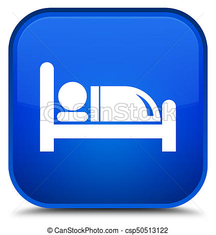 Hotel Bed Icon Eps 8 Format Stock Vector 297015113 - 