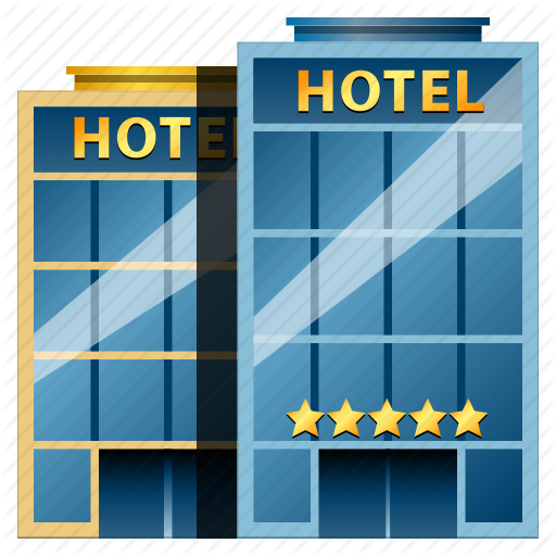 Hotel building Icons | Free Download
