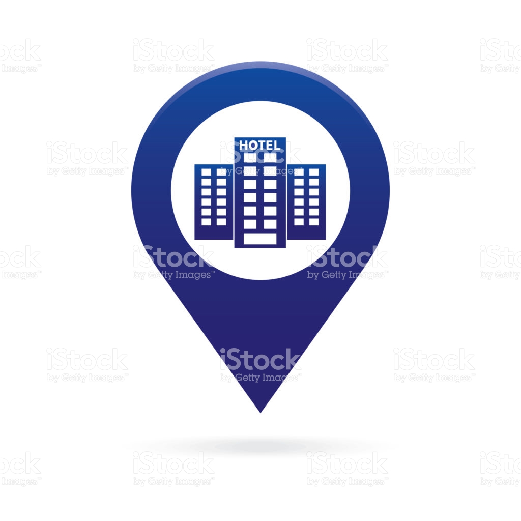 Gps, hotel, location, map, marker, navigation, pin icon | Icon 