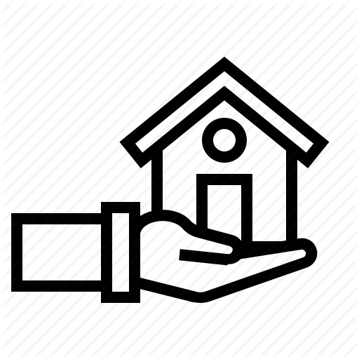 House And Home Thin Line Icon Outline Decorated Pictogram Element 