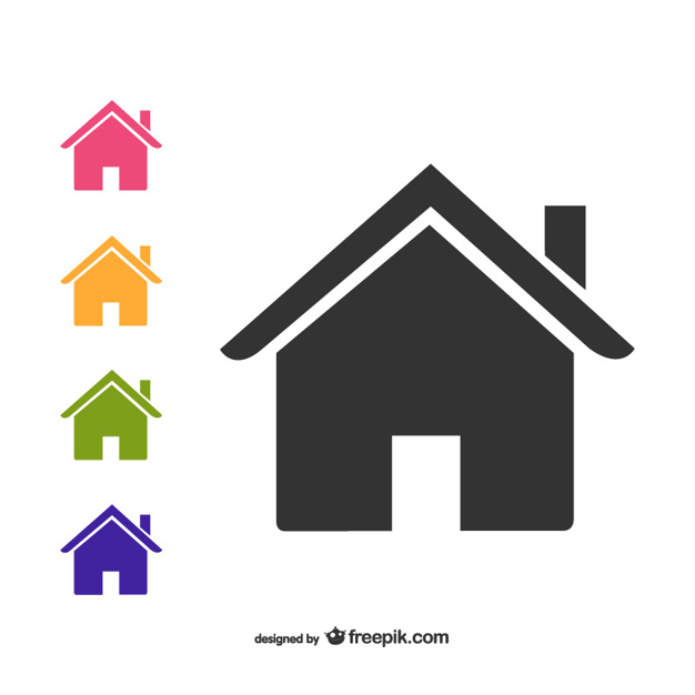 lovely house icon  Free Icons Download