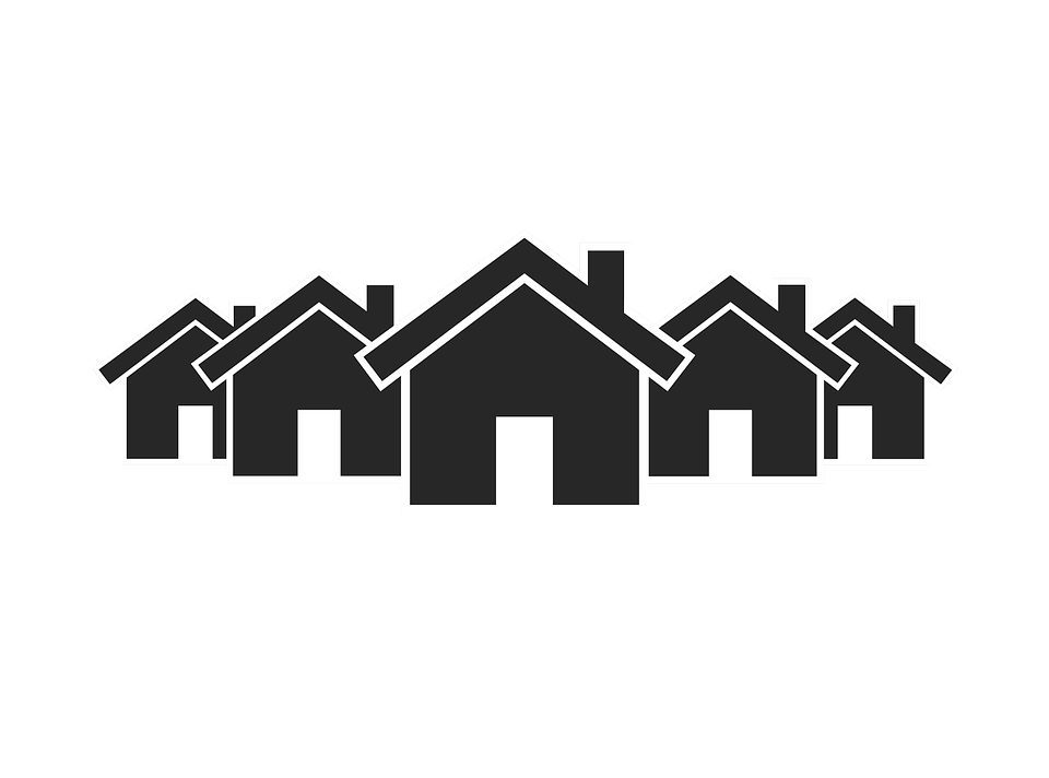 Black home 5 icon - Free black home icons
