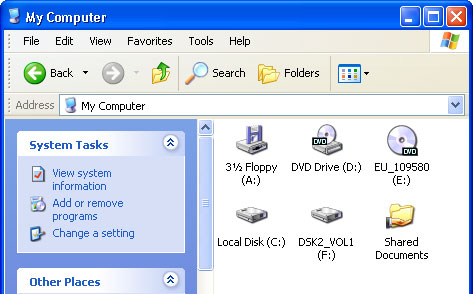 Change desktop icons view in Windows 10