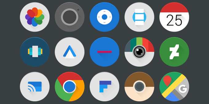 new icon packs for Android (May 2016)