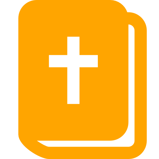 Bible, book, bookmark, cover, cross, form, round icon | Icon 