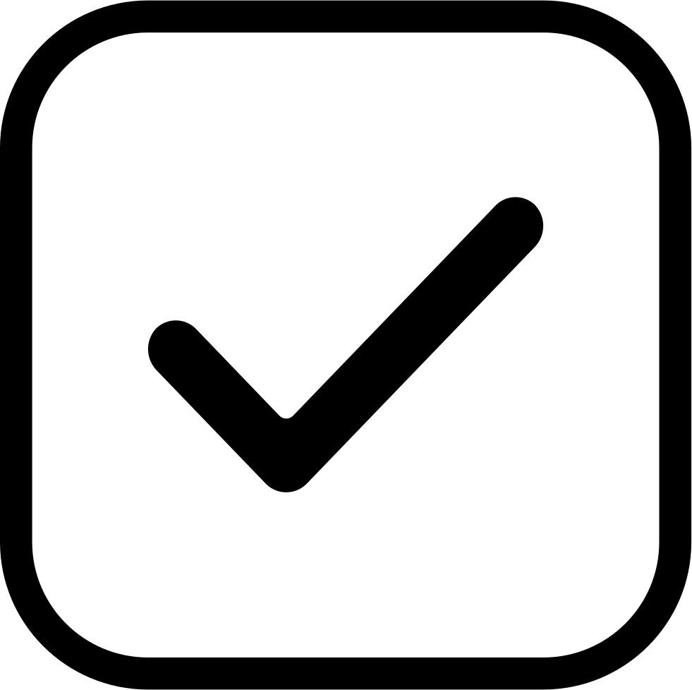 Checked Checkbox Icon - free download, PNG and vector