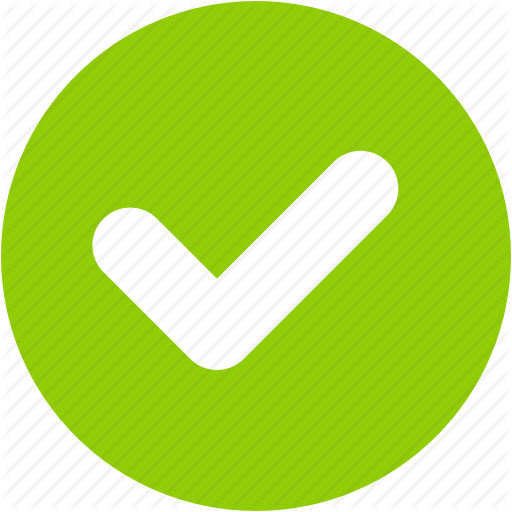 Green Check Mark Icon. Tick Symbol In Green Color. Vector 