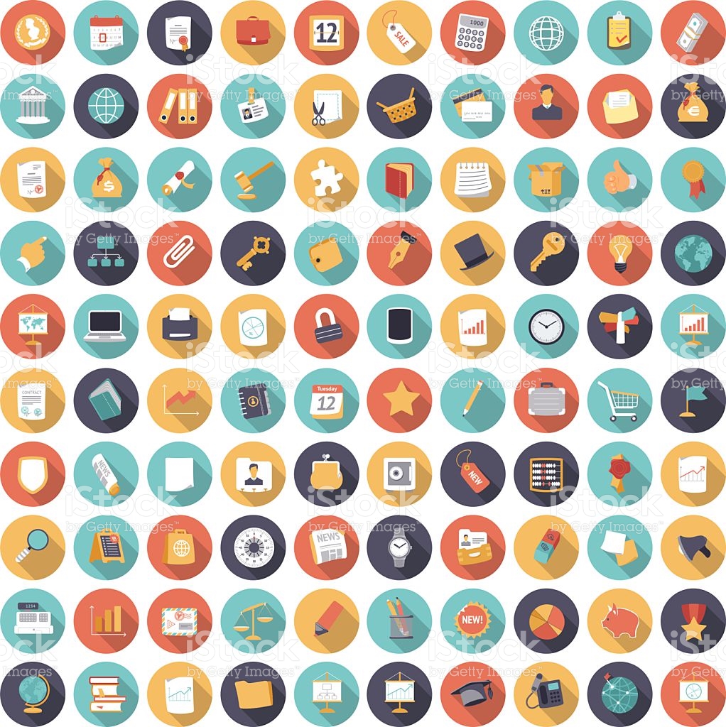 Glossy button design of footwear icons Royalty Free Vector Clip 