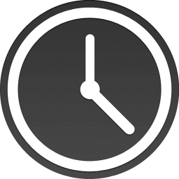 Clock Of Circular Shape At Two O Clock Svg Png Icon Free Download 