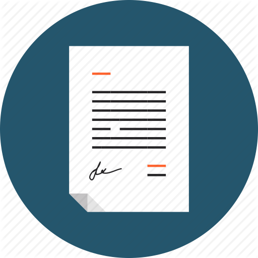 Agreement, cheque, contract, deal, sign, signature, subscribe icon 