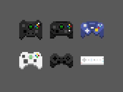 Gamepad Or Game Controller Icon Vector Design Isolated On White 