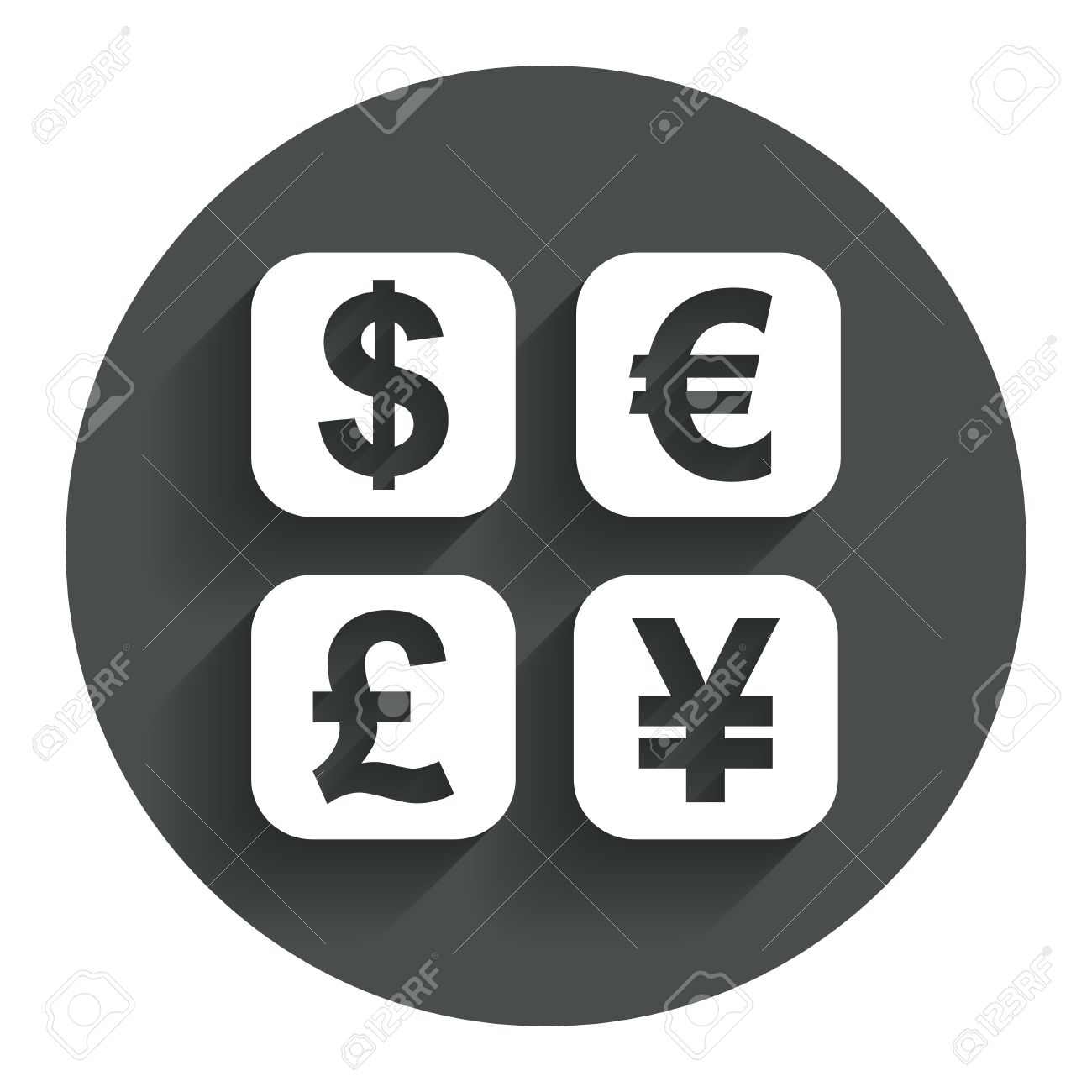 Flat vector money icon  Stock Vector  voinSveta #45056825