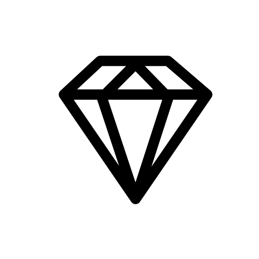Diamond Icon - free download, PNG and vector