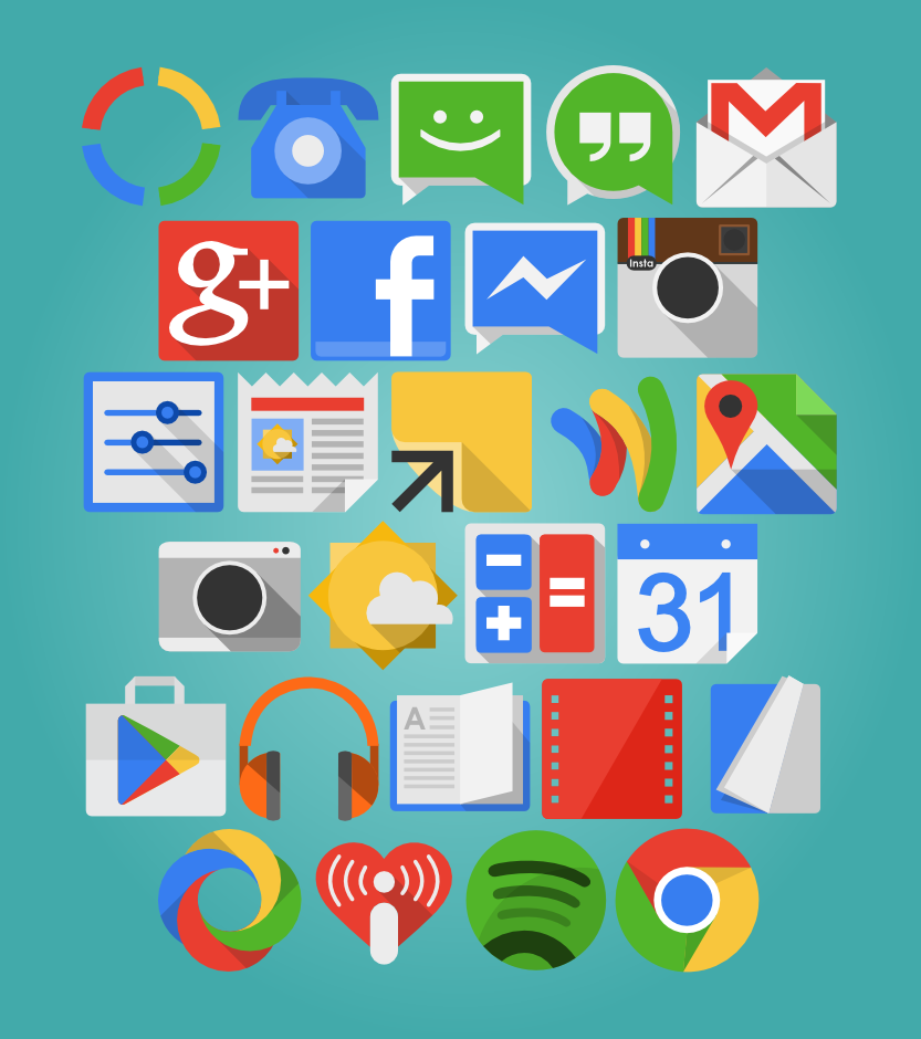 52 Android icons icons pack Free icon in format for free download 