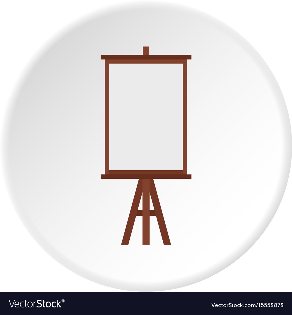 Paint easel outline artistic tool - Free art icons