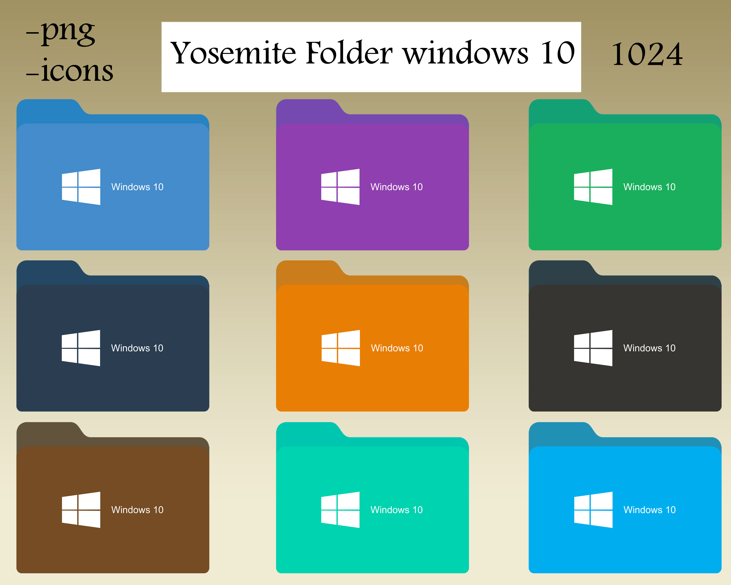 folder icon windows 10 download