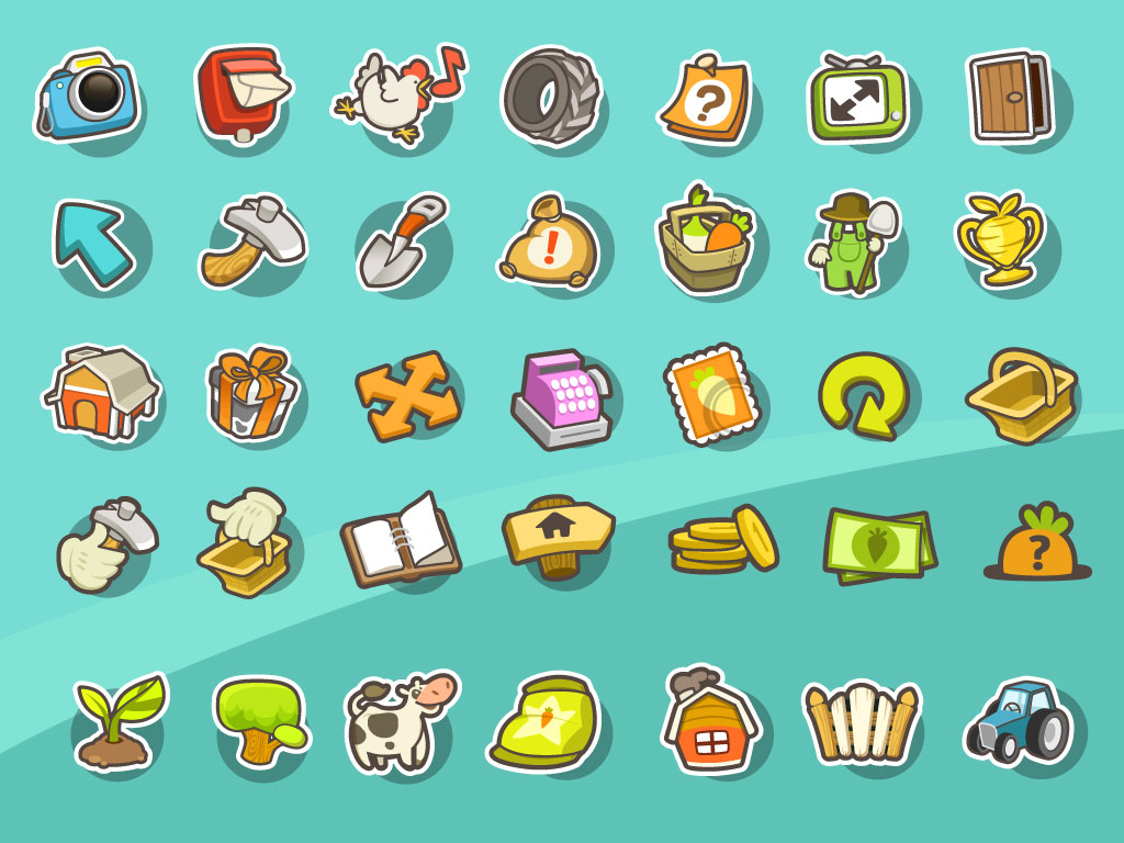 Hides Board Game Iconset (50 icons) | Pixture