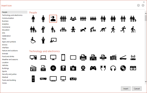 Business Icons - 60 Editable PowerPoint Graphics