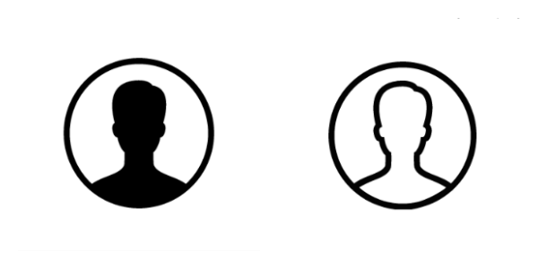 Profile user silhouette Icons | Free Download