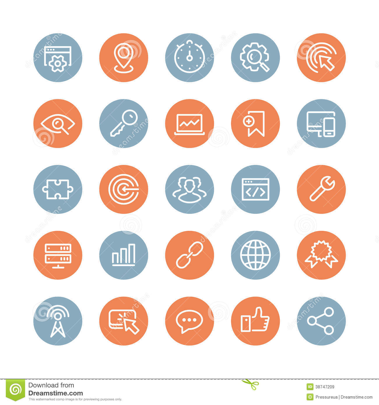 Vector icons for auto service by hemul | GraphicRiver
